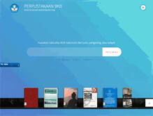 Tablet Screenshot of lib.konservasiborobudur.org